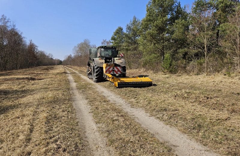 Waldbrandschutz in den Wildnisgebieten Jüterbog und Heidehof 2026. Foto: Die Wildnisstiftung