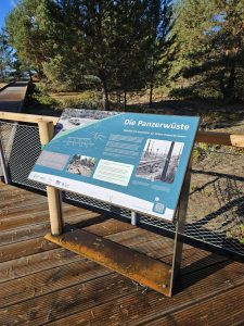 Wüstensteg im Wildnisgebiet Lieberose